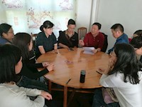 学习全国教育大会精神，做好新时期教育工作--初二党小组开展党日主题活动