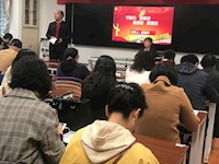 守初心 担使命 找差距 抓落实--初中三支部和高中二支部开展“不忘初心 牢记使命”主题学习暨党委委员讲党课活动