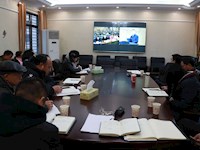 我校参加长沙市教育局视频会议