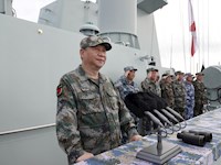 习近平：深入贯彻新时代党的强军思想 把人民海军全面建成世界一流海军