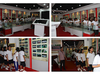 新生参观校史馆  感受学校文化积淀