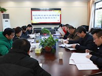 省地勘局来校进行目标考核