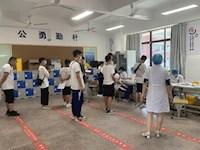 我校完成了15～17周岁人群新冠疫苗接种