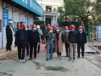 长沙市教育局副局长谢小红来我校现场办公