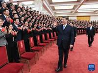 习近平会见平安中国建设表彰大会代表