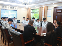 我校男子篮球队代表湖南省出征中国第一届学生（青年）运动会动员仪式顺利举行