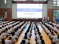 保护视力　成就伟大梦想 ——我校组织预防近视宣教活动