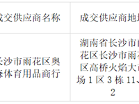 银河国际武术地毯采购项目竞价成交公告